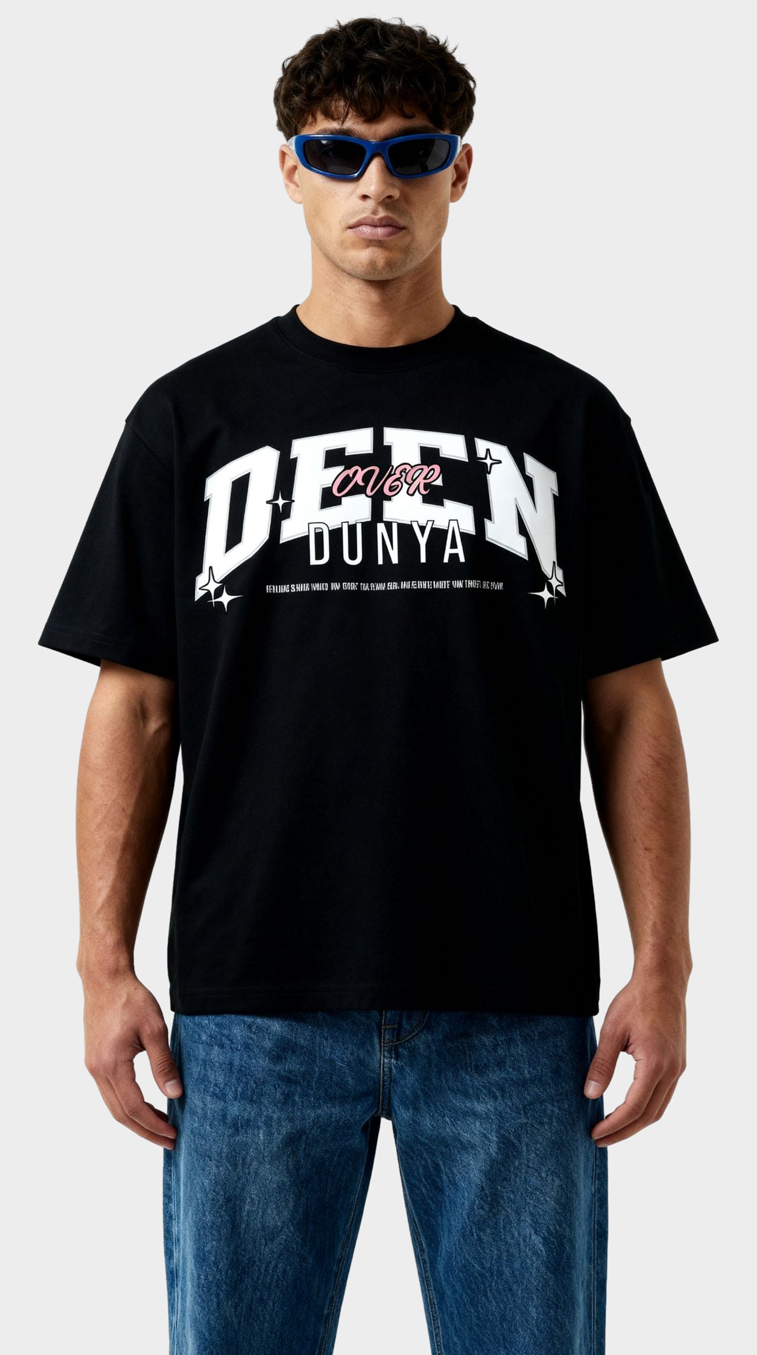 DEEN OVER DUNYA OVERSIZED SHIRT