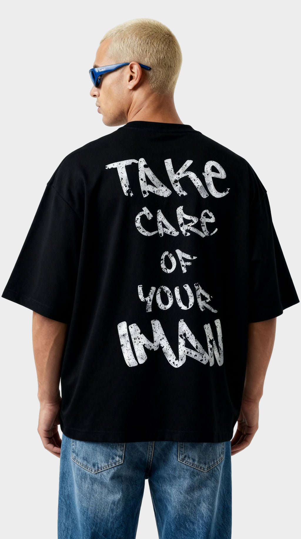TAKE CARE OVERSIZED SHIRT