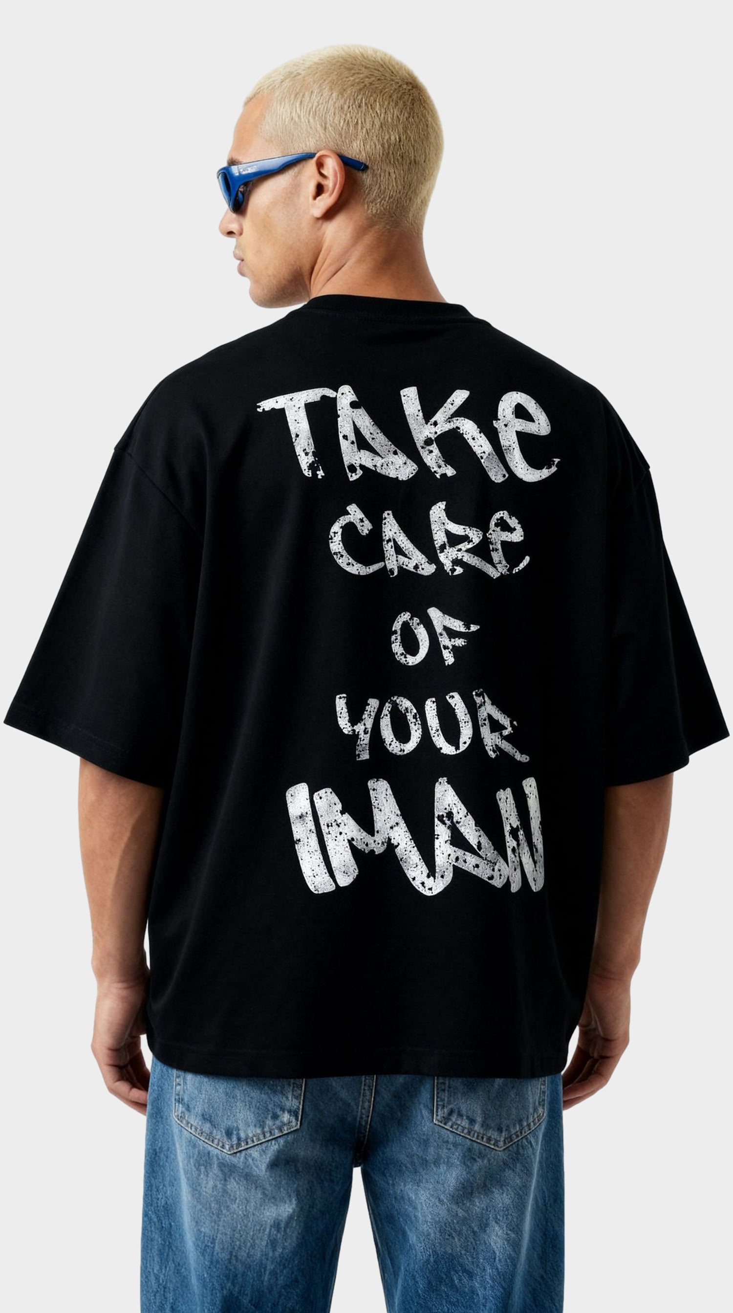 TAKE CARE OVERSIZED SHIRT