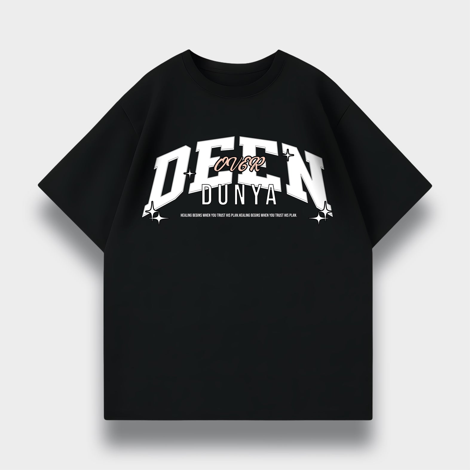 DEEN OVER DUNYA OVERSIZED SHIRT