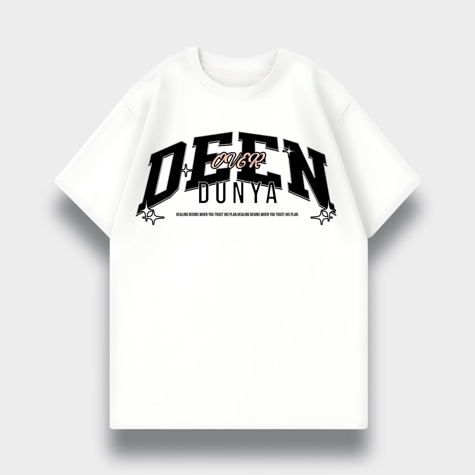 DEEN OVER DUNYA OVERSIZED SHIRT